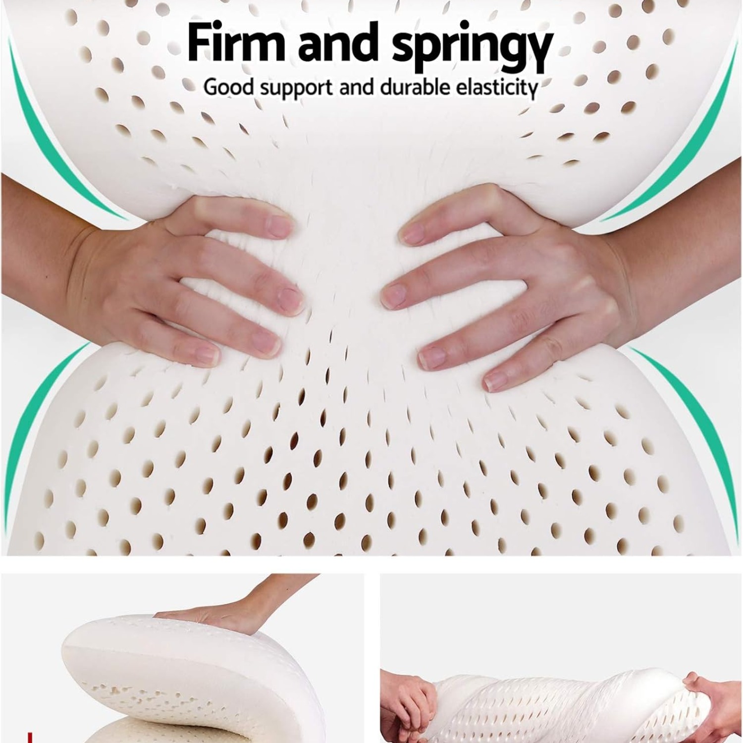 Natural Dunlop Latex Pillow King Size — image 5